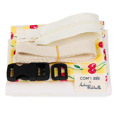 Kit sac banane enfant | Cherry | COM'1 IDÉE x Audrey Robitaille