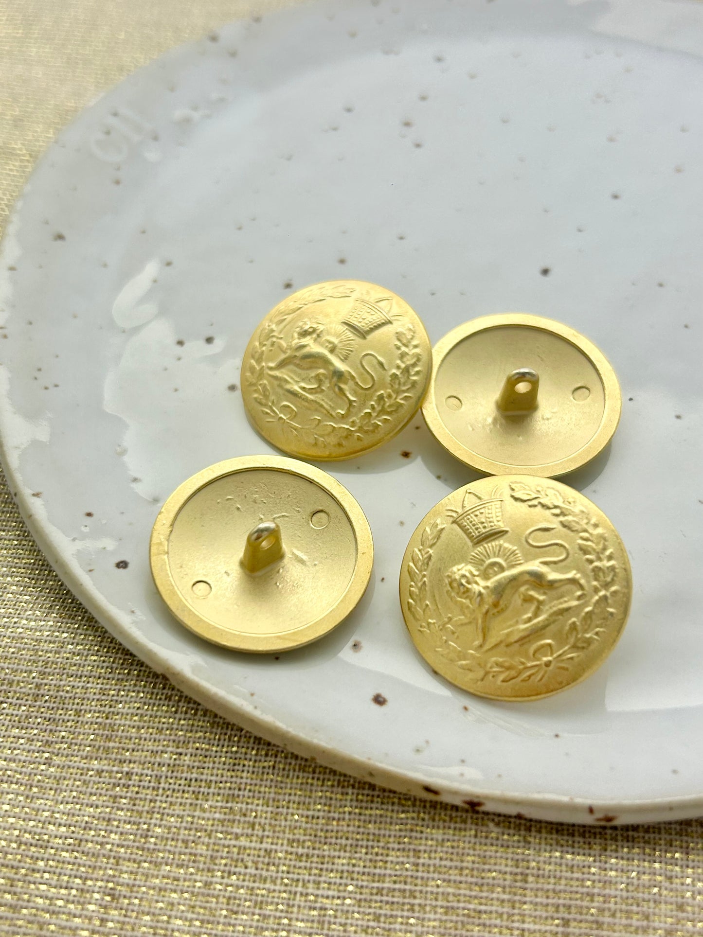 Lot bouton n° 2 | Doré