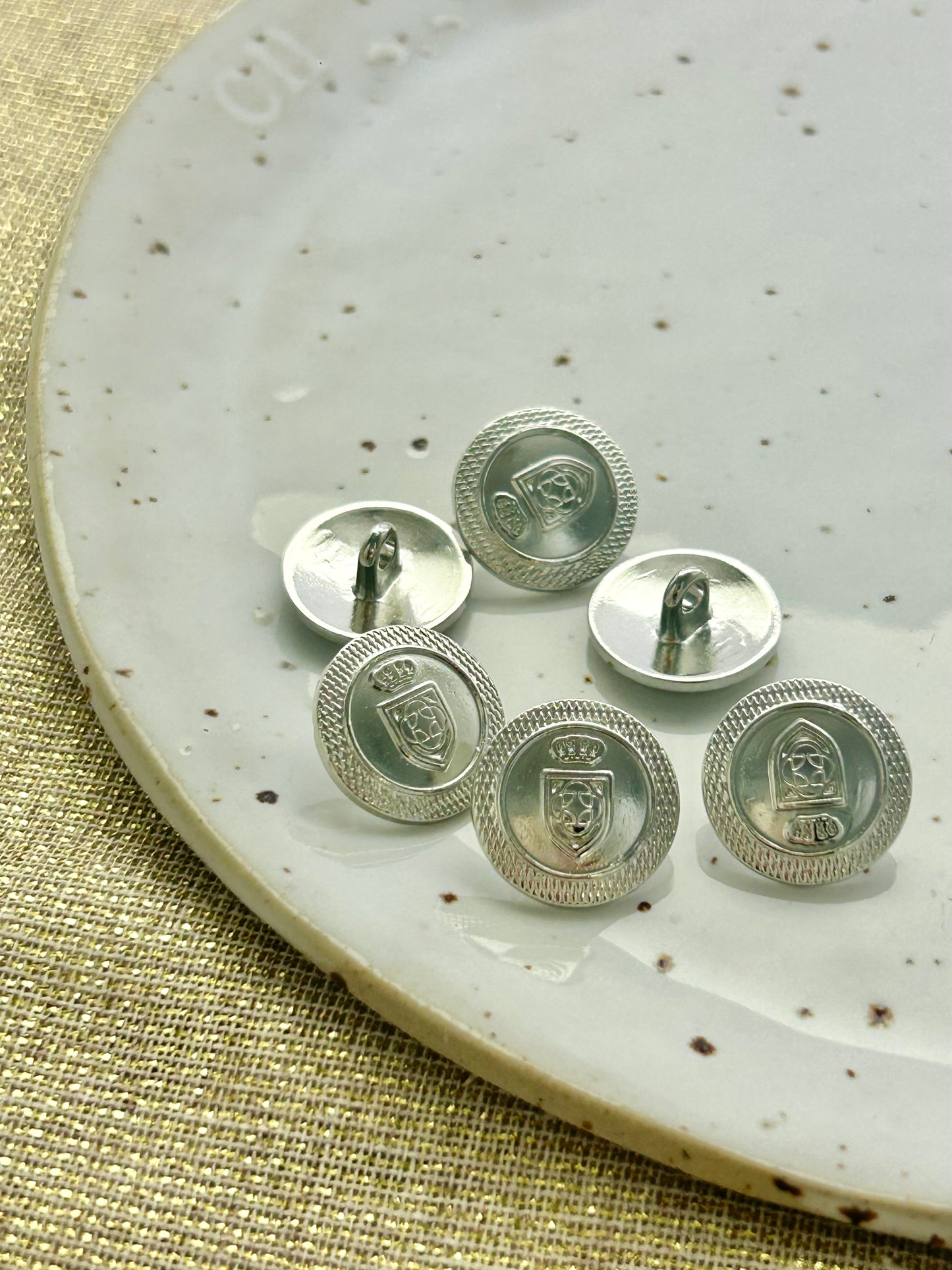 Lot bouton n° 3 | Argenté