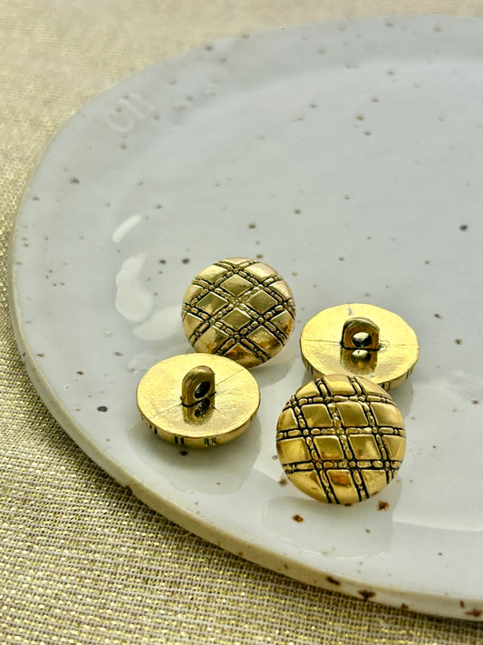 Lot bouton n° 4 | Doré