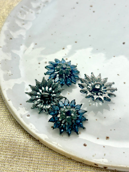 Lot bouton n° 9 | Bleu + gris