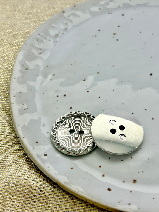 Lot bouton n° 10 | Argenté