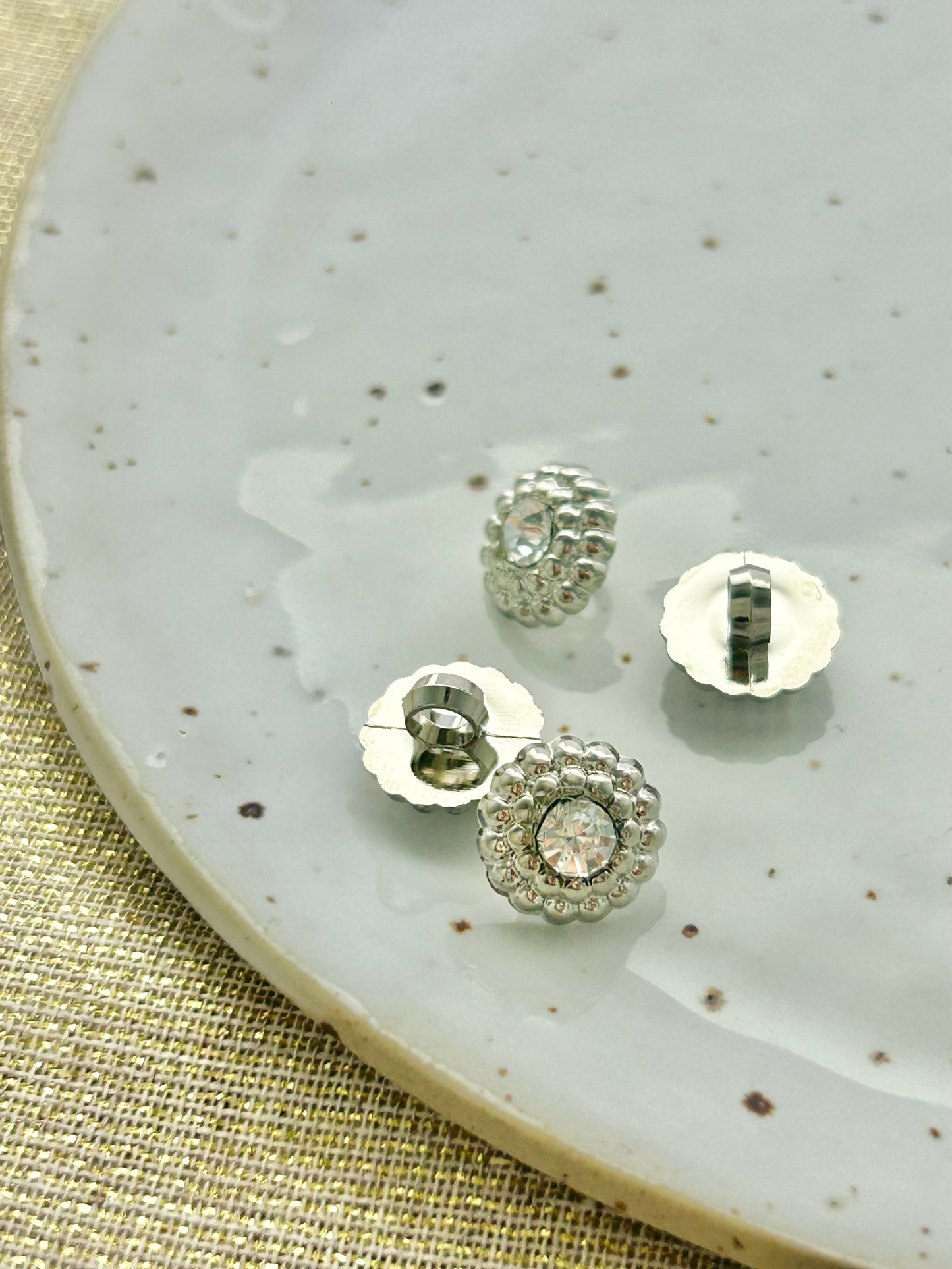 Lot bouton n° 22 | Argenté