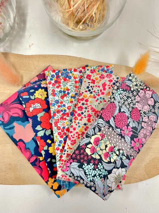Lot zéro déchet n°1 - Tissu Liberty Fabrics