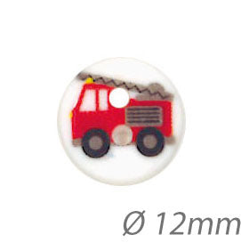 Boutons pour enfants "Camion de pompier"