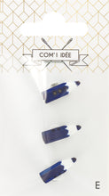 Charger l&#39;image dans la galerie, Boutons crayon bleu
