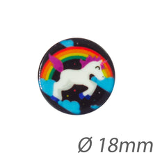 Charger l&#39;image dans la galerie, Boutons &quot;Licorne&quot;

