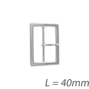 Boucle pour ceinture argent