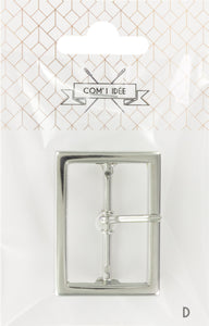 Boucle pour ceinture argent