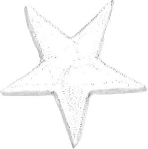 Thermocollant étoile blanche