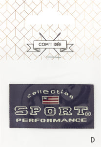 Ecusson thermocollant sport