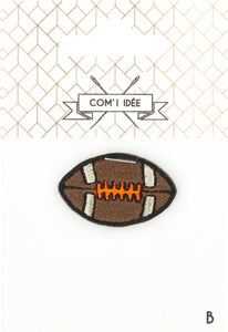 Thermocollant ballon de rugby