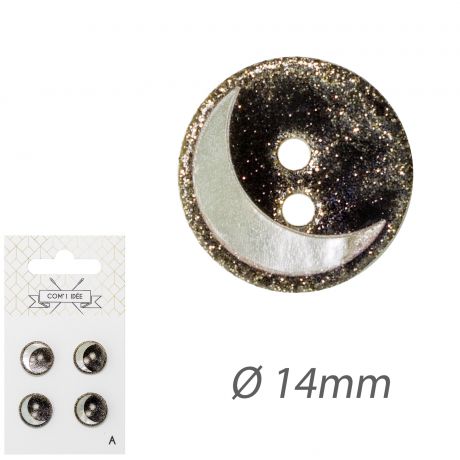 Boutons nacre Akoya 