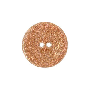 Bouton Nacre River Shell 15mm | Orange