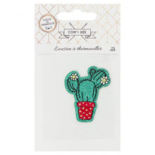 Charger l&#39;image dans la galerie, Thermocollant cactus paillette
