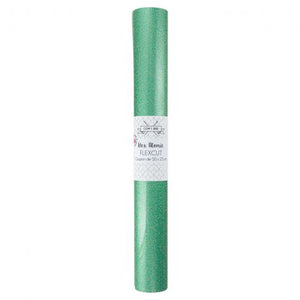 Feuille de flex 50 x 25cm | Atomic sparkle Vert