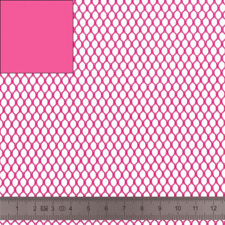 Tissu filet Mesh Fabric | Fuchsia