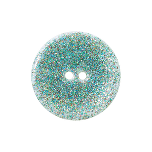 Bouton Nacre River Shell 15mm | Vert